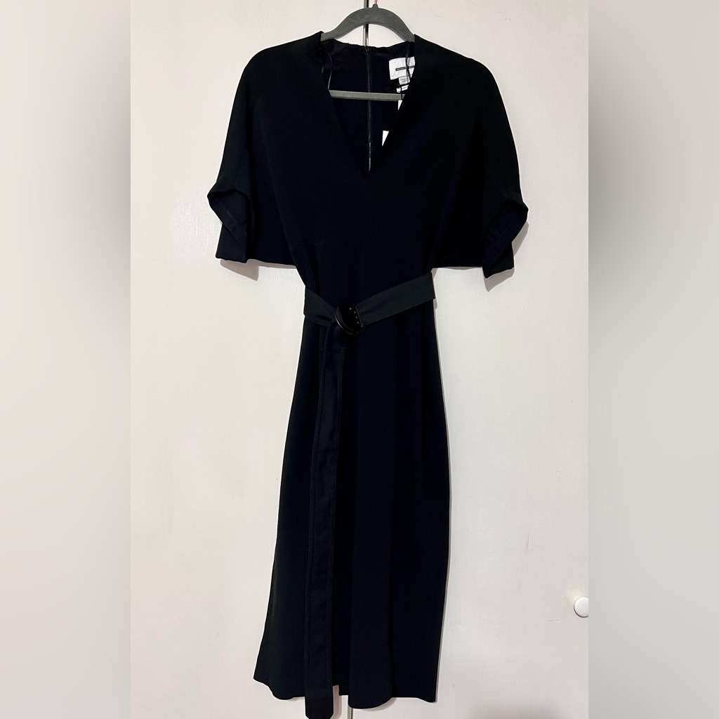 Brand New Zara X Narciso Rodriguez Midi Dress With Belt
